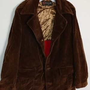 Vintage McGregor Brown Corduroy Lined Sports Coat